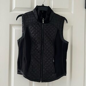 White House black market quilted vest